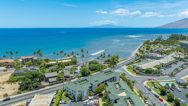 44 Kanani Rd Unit 1-102, Kihei, HI 96753 - bird's eye view of a water and mountain view