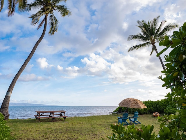 property view of water