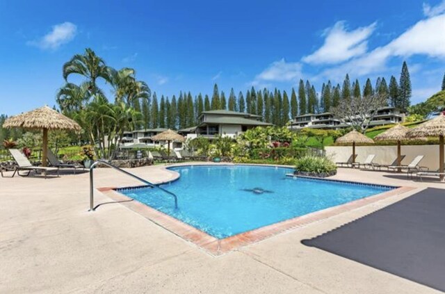 500 Kapalua Dr Unit 16T1, Lahaina, HI 96761 - community pool featuring a patio area