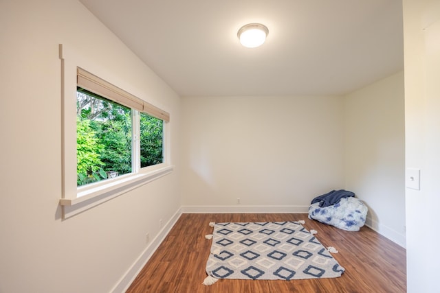 1220 W Kuiaha Rd, Haiku, HI 96708 - spare room with wood finished floors and baseboards