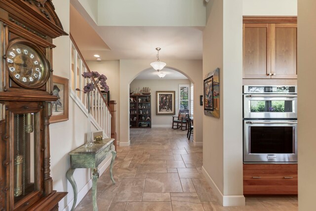 view of entrance foyer