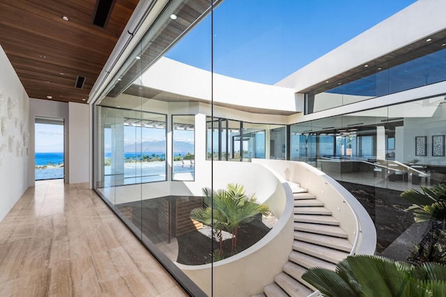 14 Halapa Pl, Kihei, HI 96753 - lobby featuring wood ceiling