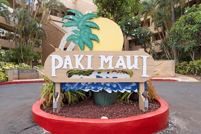 3615 Lower Honoapiilani Rd Unit 317, Lahaina, HI 96761 - view of community / neighborhood sign