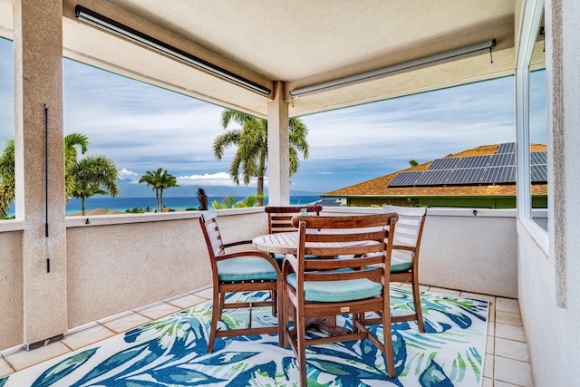 9 Fern Pl, Lahaina, HI 96761 - balcony featuring a water view