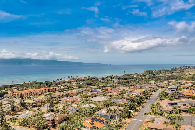 9 Fern Pl, Lahaina, HI 96761 - bird's eye view featuring a residential view and a water view