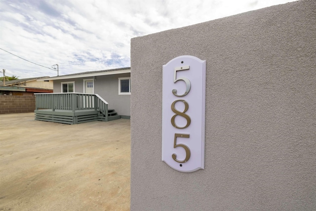 585 Linekona Pl, Wailuku, HI 96793 - exterior view of stucco siding