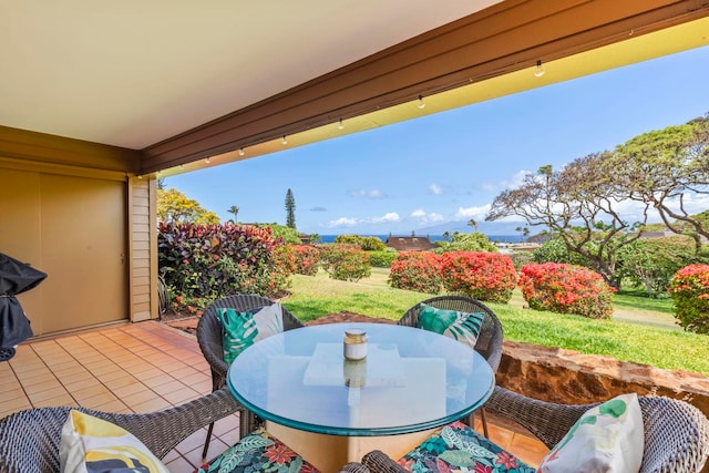 50 Puu Anoano St Unit 503, Lahaina, HI 96761 - view of patio / terrace with outdoor dining area