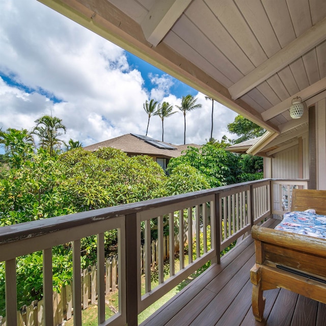 view of deck