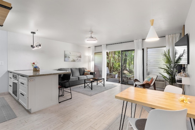 3559 Lower Honoapiilani Rd Unit 709, Lahaina, HI 96761 - living area featuring light wood-style flooring