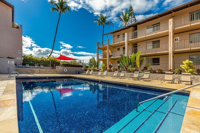 view of swimming pool