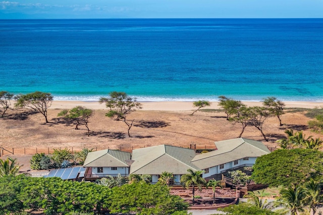 water view with a beach view