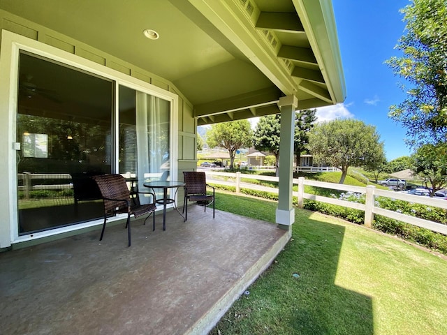 view of patio / terrace