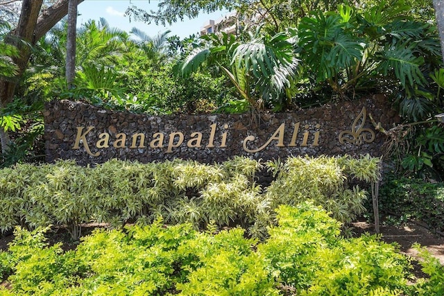 50 Nohea Kai Dr Unit 1-201, Lahaina, HI 96761 - view of community sign