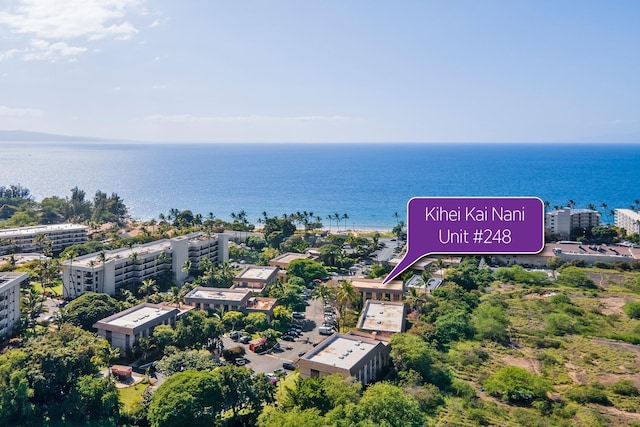 2495 S Kihei Rd Unit 248, Kihei, HI 96753 - drone / aerial view of a nearby body of water