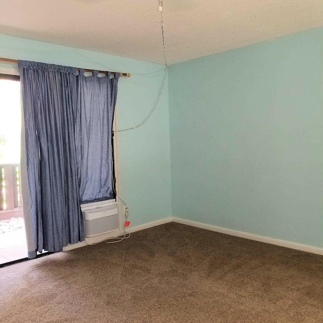 spare room with carpet