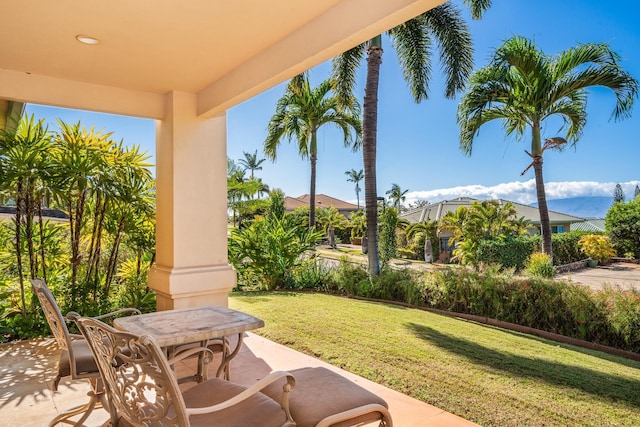 view of patio / terrace