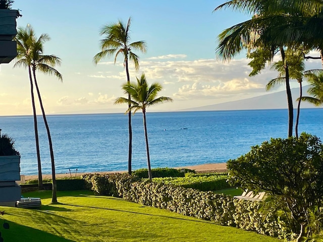 property view of water