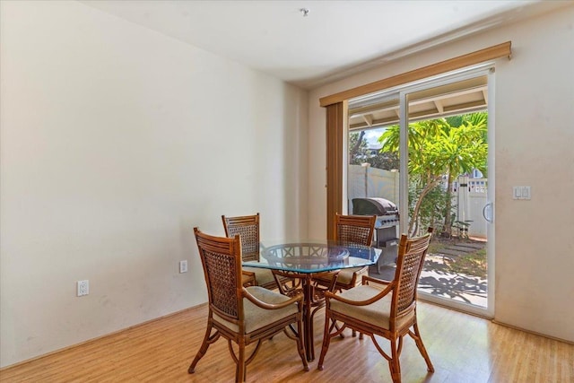 31 E Kuu Aku Ln Unit 206, Lahaina, HI 96761 - dining space with light wood-style flooring