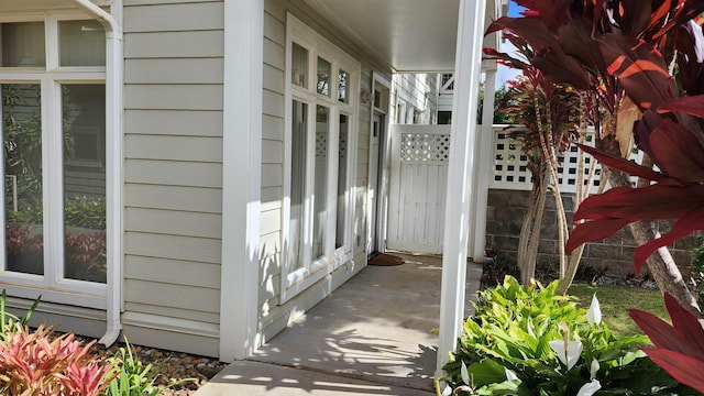 view of patio