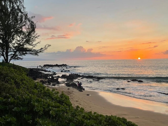 2737 S Kihei Rd Unit 311, Kihei, HI 96753 - water view featuring nearby beach
