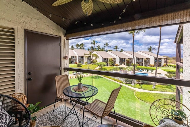 2737 S Kihei Rd Unit 311, Kihei, HI 96753 - balcony with a residential view
