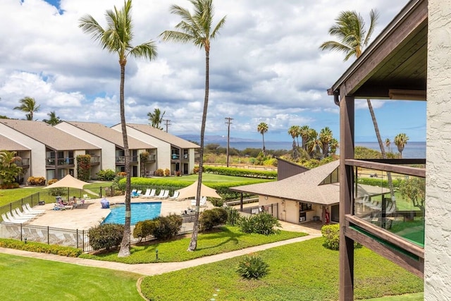 2737 S Kihei Rd Unit 311, Kihei, HI 96753 - community pool with a patio