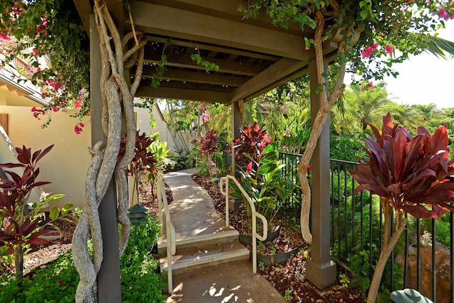 view of patio