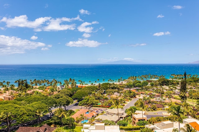 3200 Wailea Alanui Dr Unit 2105, Kihei, HI 96753 - aerial perspective of suburban area with a nearby body of water