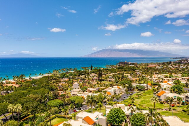 3200 Wailea Alanui Dr Unit 2105, Kihei, HI 96753 - bird's eye view of a water and mountain view