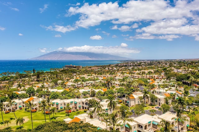 3200 Wailea Alanui Dr Unit 2105, Kihei, HI 96753 - bird's eye view of a water and mountain view