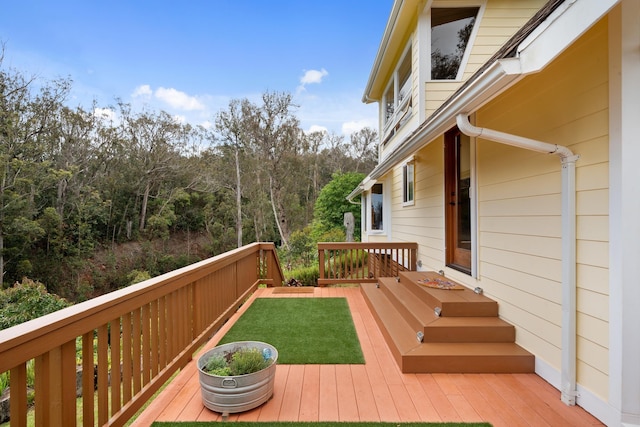 1733 Piiholo Rd, Makawao, HI 96768 - deck featuring a lawn