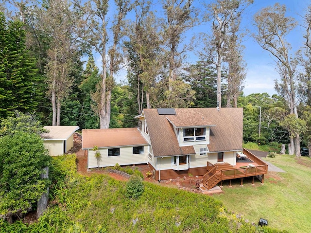 1733 Piiholo Rd, Makawao, HI 96768 - aerial view of property and surrounding area