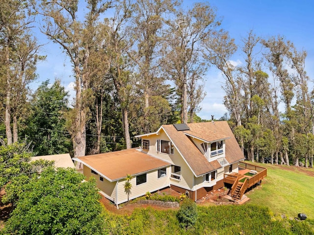 1733 Piiholo Rd, Makawao, HI 96768 - aerial view of property and surrounding area featuring a tree filled landscape