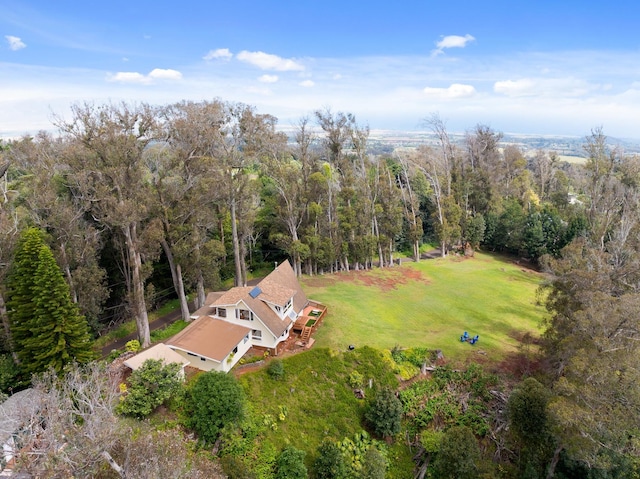 1733 Piiholo Rd, Makawao, HI 96768 - view from above of property featuring a forest