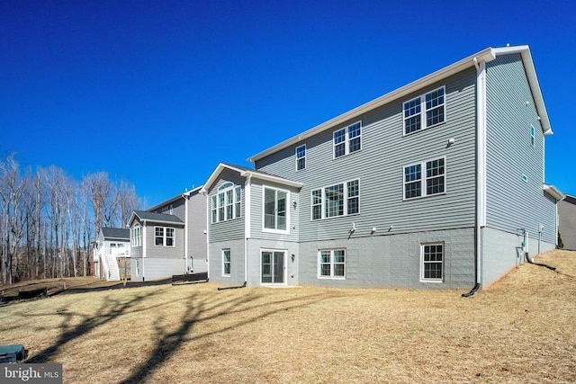 view of back of property