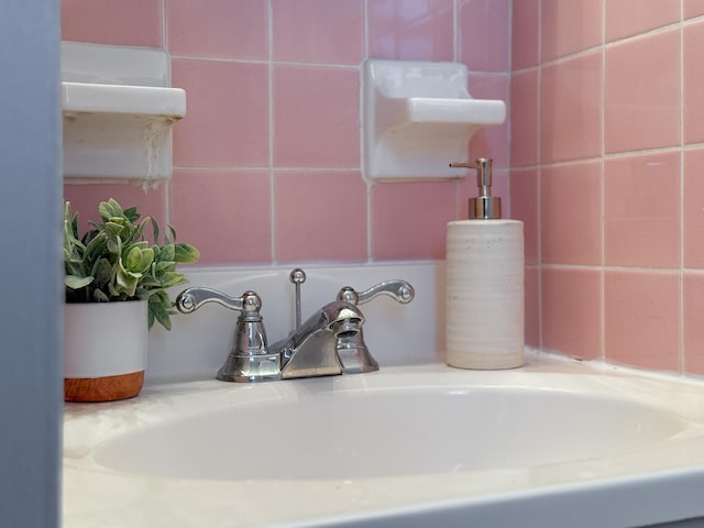 room details with a sink