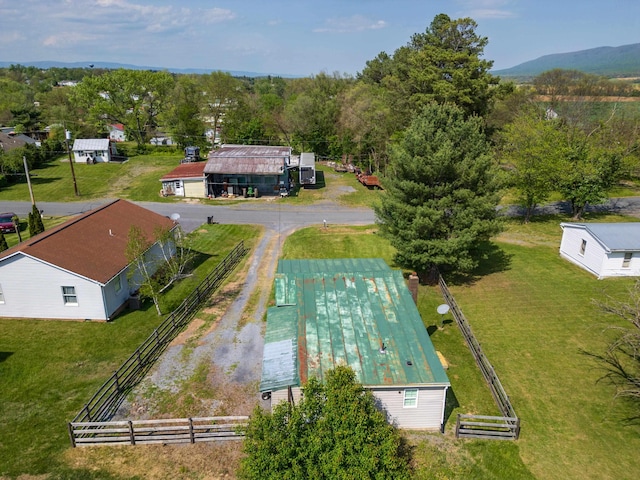 aerial view