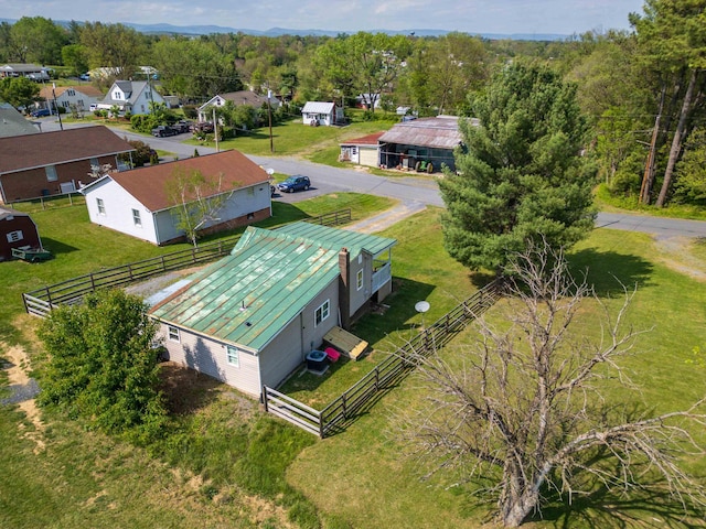 aerial view