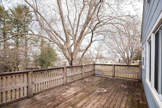 view of deck