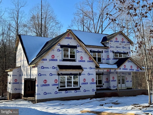 view of property in mid-construction