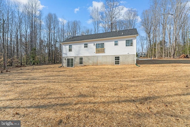 view of back of house