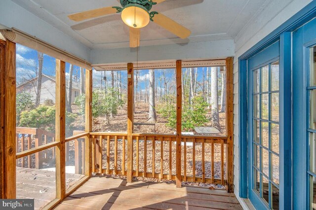 hall featuring hardwood / wood-style flooring