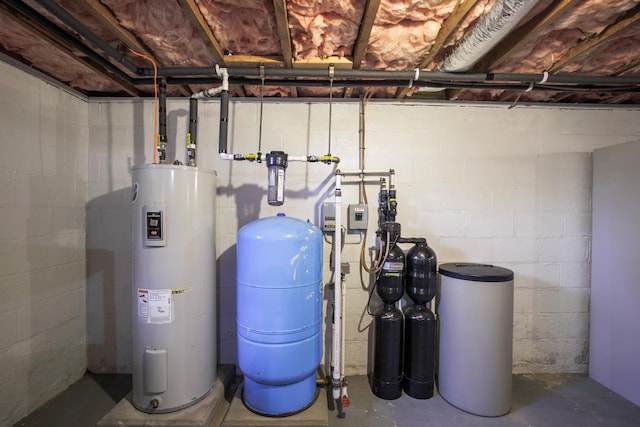 utilities with electric water heater