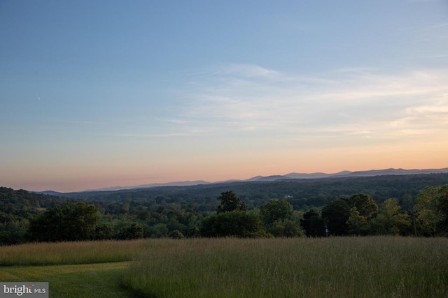 view of mountain feature