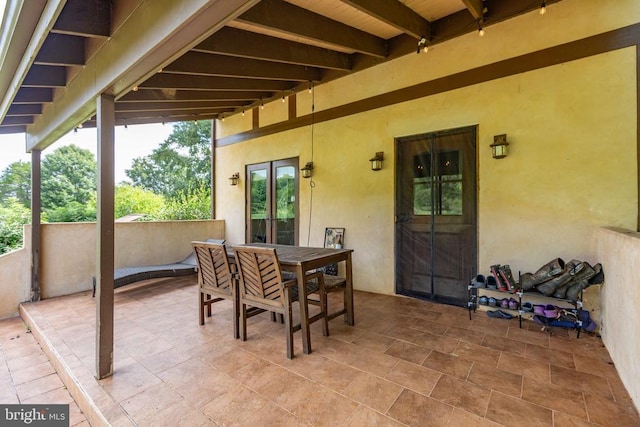 view of patio / terrace