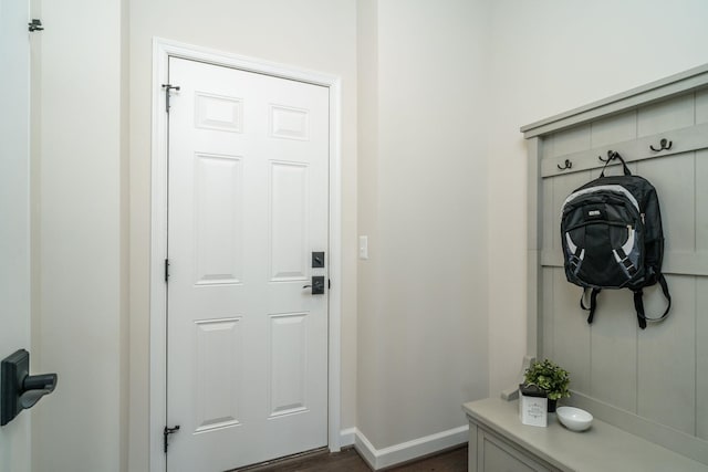 view of mudroom