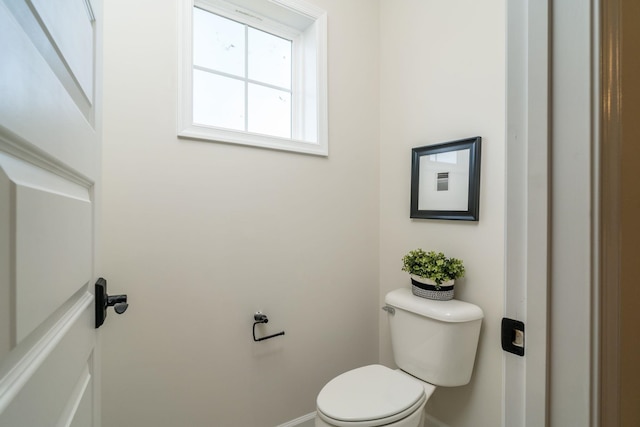 bathroom with toilet