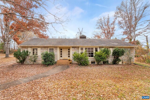 view of ranch-style house