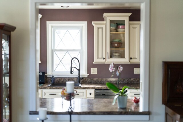 kitchen with dishwasher and sink