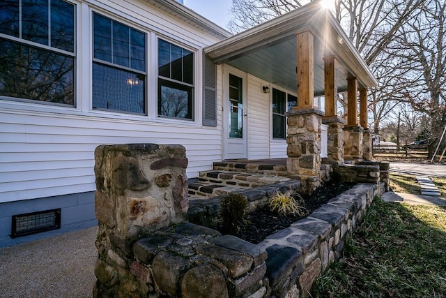 view of property entrance